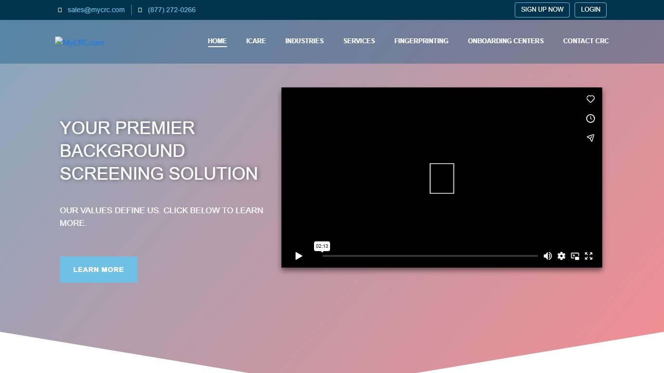 MyCRC.com – Your Premier Background Screening Solution